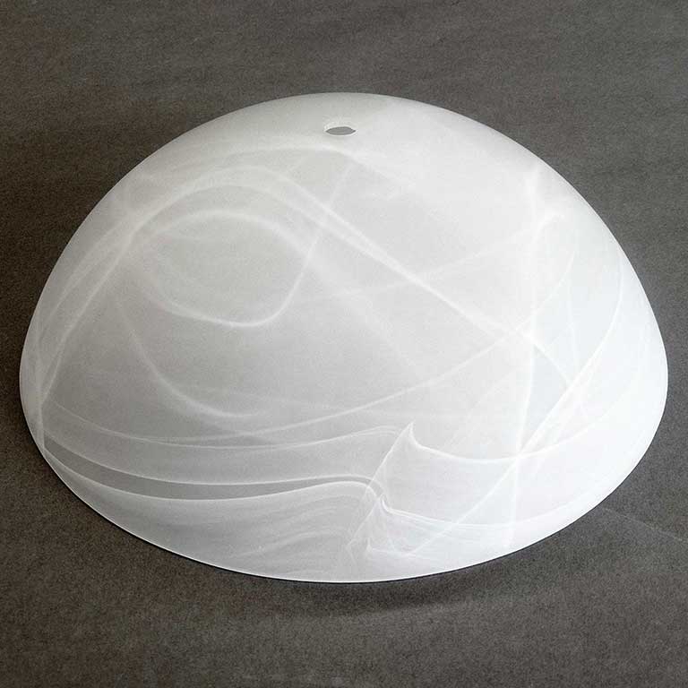 Lampenschirm Ersatzglas 1360 Wofi Bristol Glasschirm Lochmass 20mm ø25