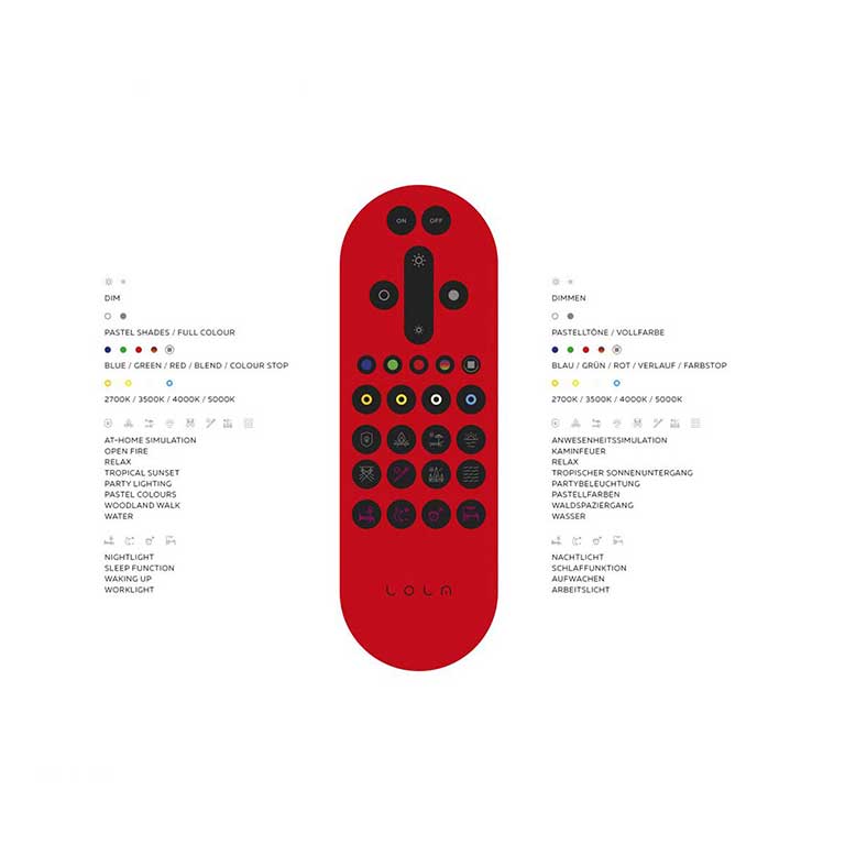LED Pendelleuchte Lola Lotta Fernbedienung RGB Wechsler Dimmbar Lampe