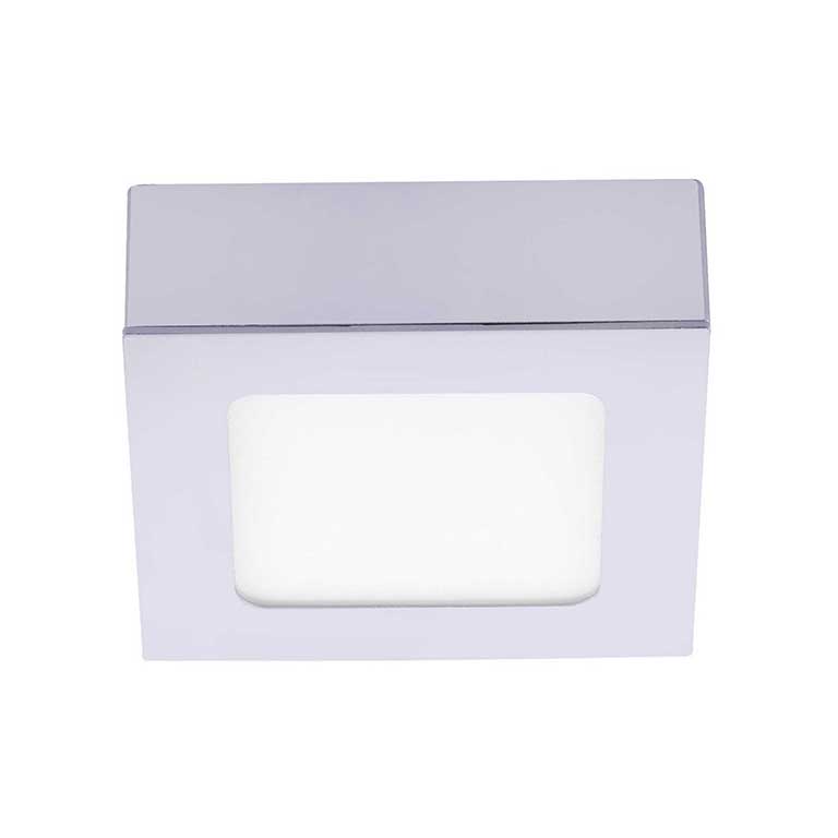 LED Deckenleuchte Silber Aufbau & Einbau 10W 1188 Lumen Strahler Spot