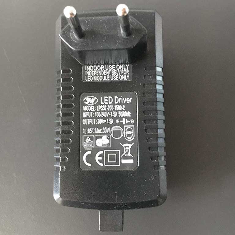 LED Accionador Enchufe Transformador Fw LPS37-200-1500-2 Ersatztrafo